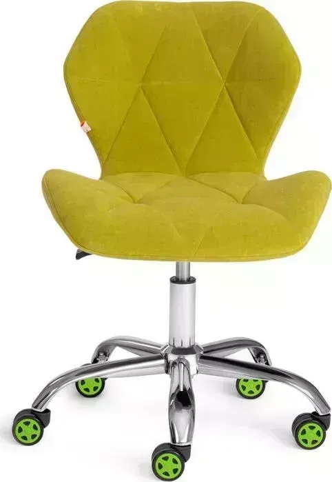 Кресло офисное TetChair Selfi флок олива 23