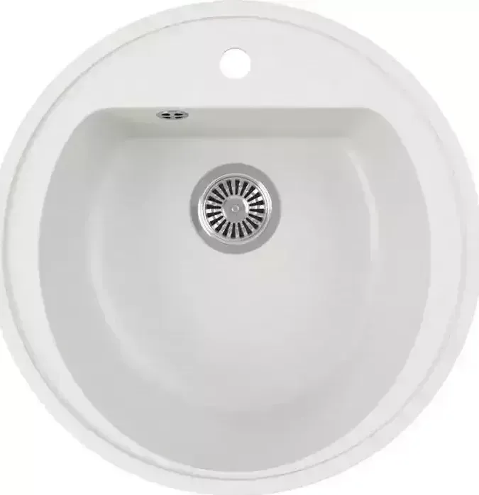 Мойка кухонная GREENSTONE GRS-07-341 молочная