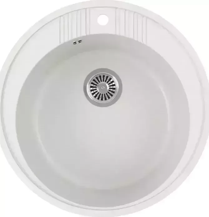 Мойка кухонная GREENSTONE GRS-05s-341 молочная