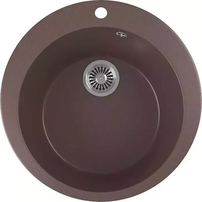Мойка кухонная GREENSTONE GRS-05-345 шоколад