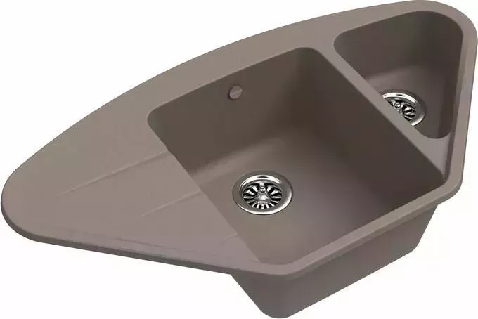 Мойка кухонная Ewigstein Wink W-80KF темно-бежевый