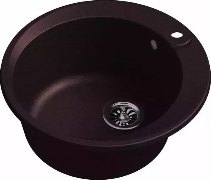 Мойка кухонная Ewigstein Rund R-45 шоколад