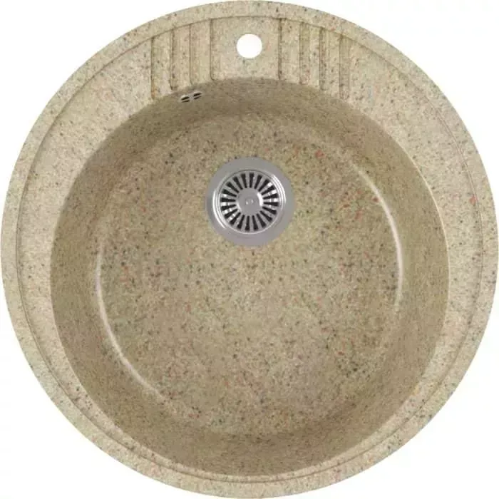 Мойка кухонная GREENSTONE GRS-05s-302 песочный