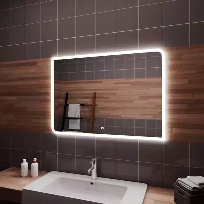 Зеркало GREENSTONE Mateo Led 100х70 сенсорный выключатель (610003)