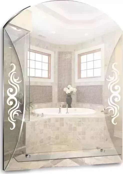 Зеркало Mixline Спирея 60х78 с полкой (548536)