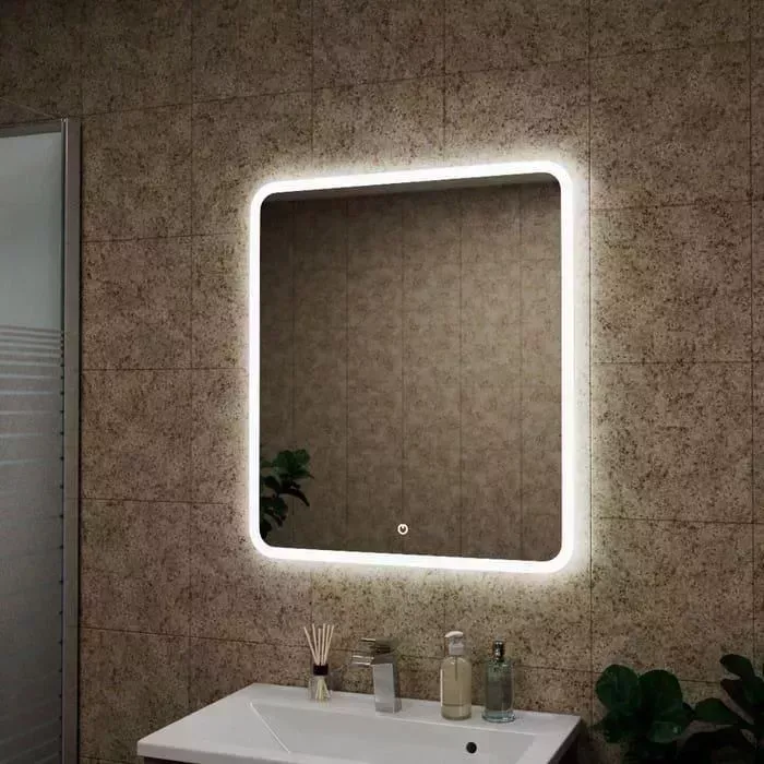 Зеркало GREENSTONE Capris Led 60х70 сенсорный выключатель (66001)