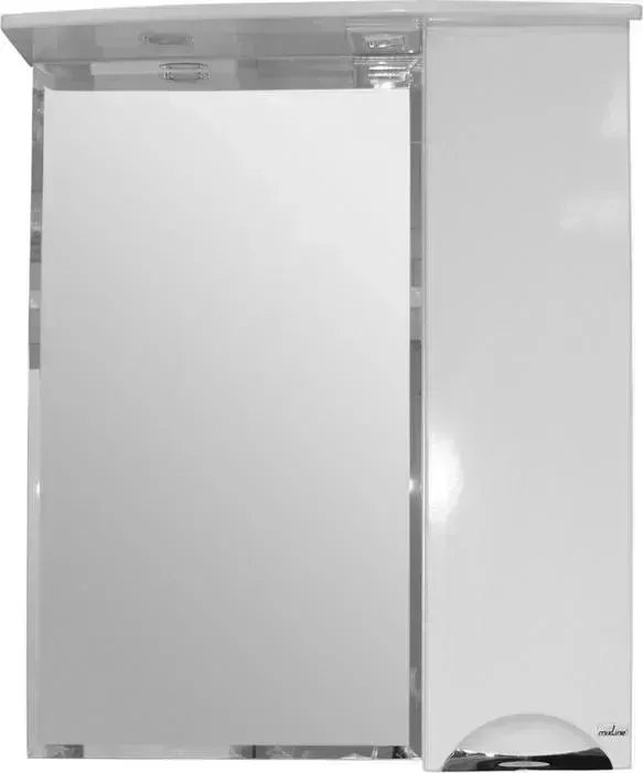 Зеркальный шкаф Mixline Кассиопея 75х82 правый, белый (4640030866977)