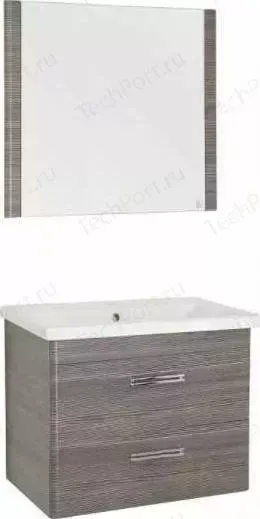 Мебель для ванной Style line Лотос 80 шелк зебрано