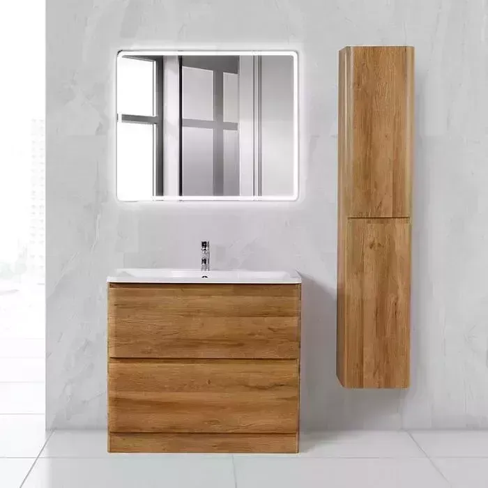 Мебель для ванной BELBANGO Albano 100 rovere rustico напольная
