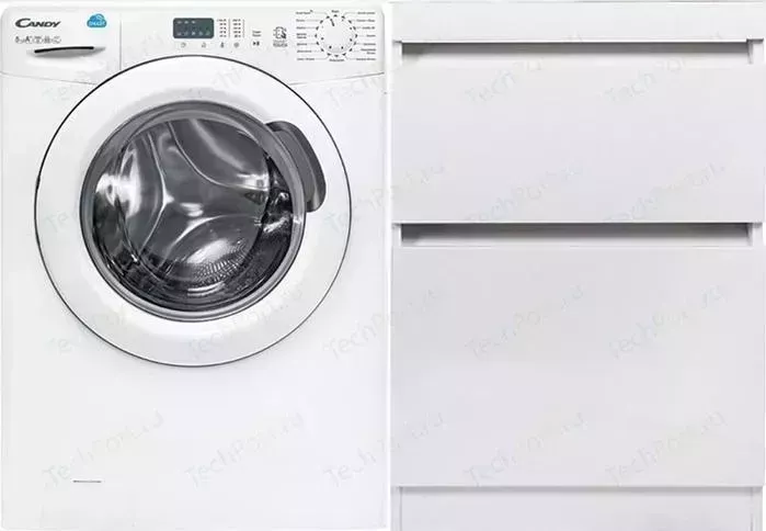 Тумба с раковиной Style line с Даллас Люкс 58 (120R) напольная, под стиральную машину, белая эмаль (2000949236865, 2000949095851)