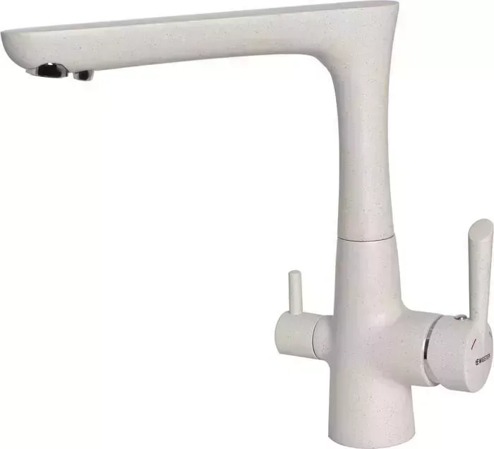 Смеситель для кухни Ewigstein 32235154 с подключением к фильтру, бежевый