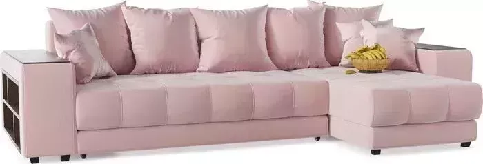Диван угловой Смарт Дубай Flamingo правый