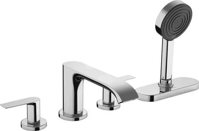 Смеситель для ванны Hansgrohe Vivenis sBox с механизмом, хром глянцевый (75444000, 13440180)