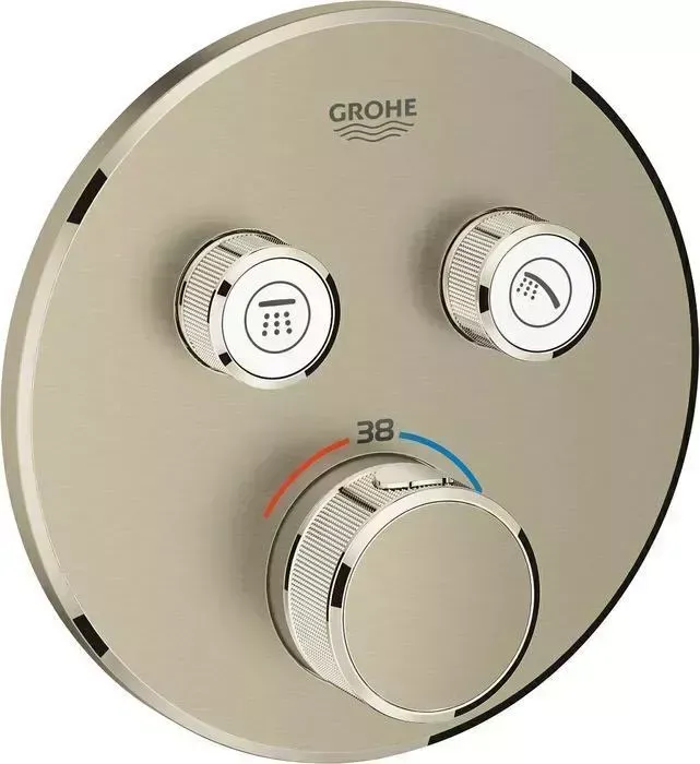 Смеситель для ванны Grohe SmartControl встраиваемый, механизма 35600, никель (29119EN0)