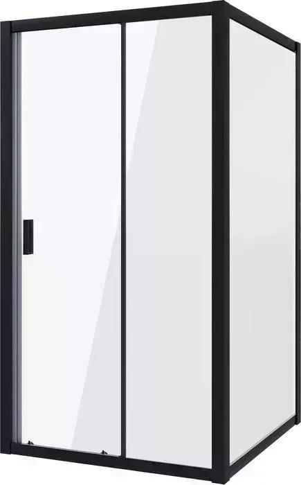 Душевой уголок NIAGARA Nova 120х70 прозрачный, черный (NG-82-12AB-A70B)