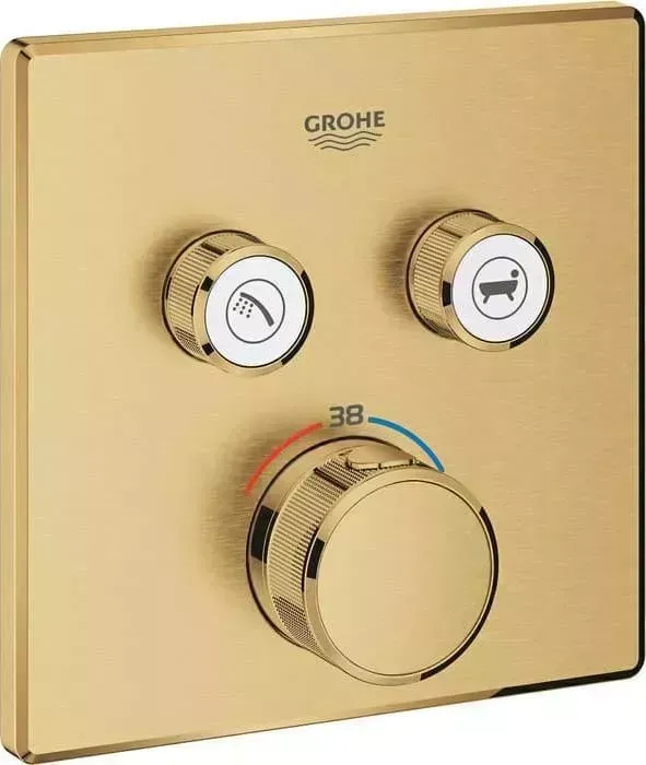 Термостат для ванны Grohe SmartControl встраиваемый, механизма 35600, холодный рассвет (29124GN0)