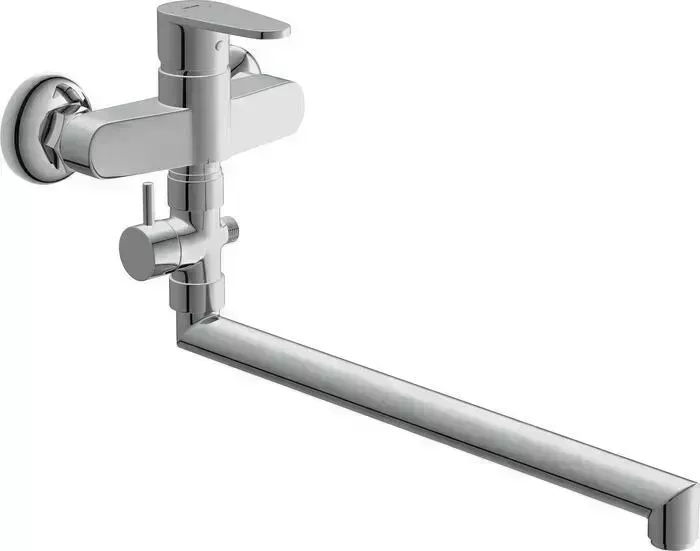 Смеситель для ванны CERSANIT Cari хром (63028)