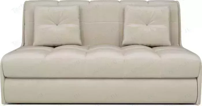 Диван Mebel Ars -аккордеон Барон №2 бархат бежевый STAR VELVET 6 LIGHT BEIGE ППУ