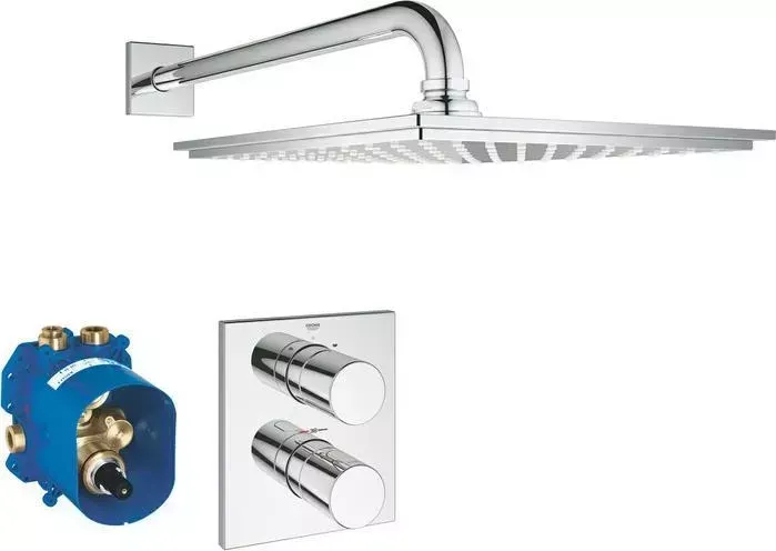 Душевая система Grohe Grohtherm 3000 Cosmopolitan хром (34572000)
