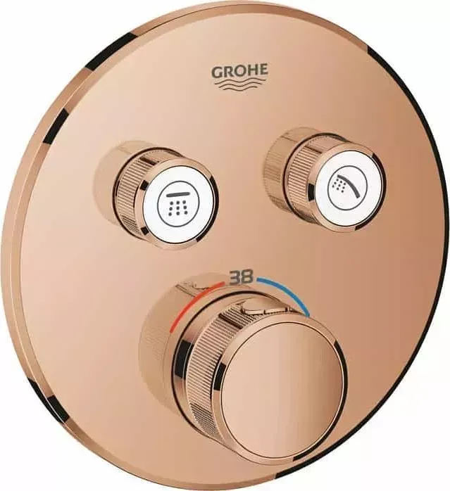 Смеситель для ванны Grohe SmartControl встраиваемый, механизма 35600, теплый закат (29119DA0)