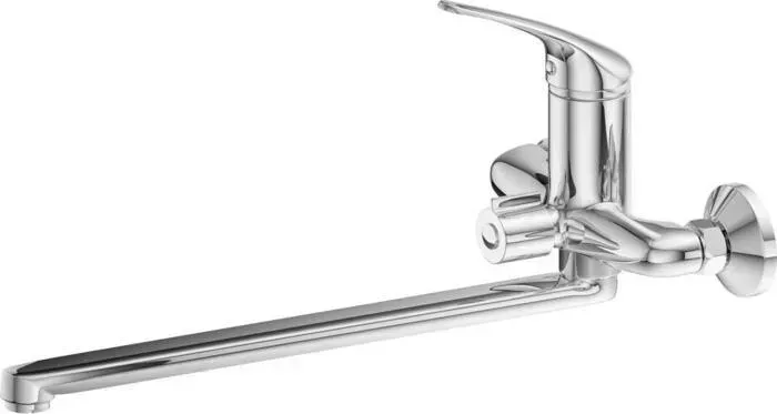 Смеситель для ванны РМС SL128 с душем, хром (SL128-006E)