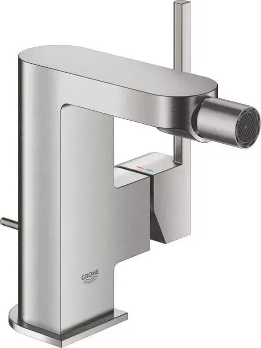 Смеситель для биде Grohe Plus с донным клапаном, суперсталь (33241DC3)