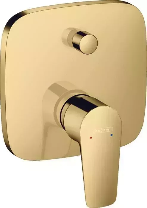 Смеситель для ванны Hansgrohe Talis E с механизмом, золото (71474990, 1800180)