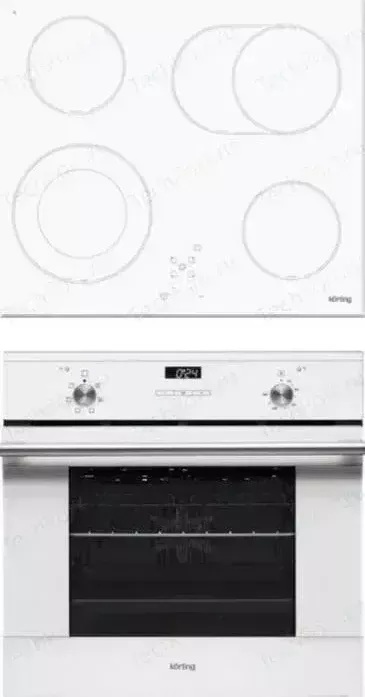 Встраиваемый комплект KORTING HK 62051 BW + OKB 760 FW