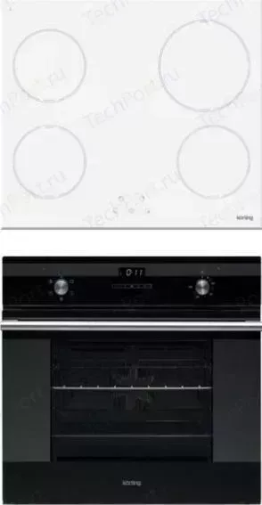 Встраиваемый комплект KORTING HI 64021 BW + OKB 760 FN