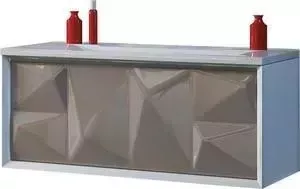 Тумба под раковину 1Marka Marka One Romb 90 капучино (4604613336073)