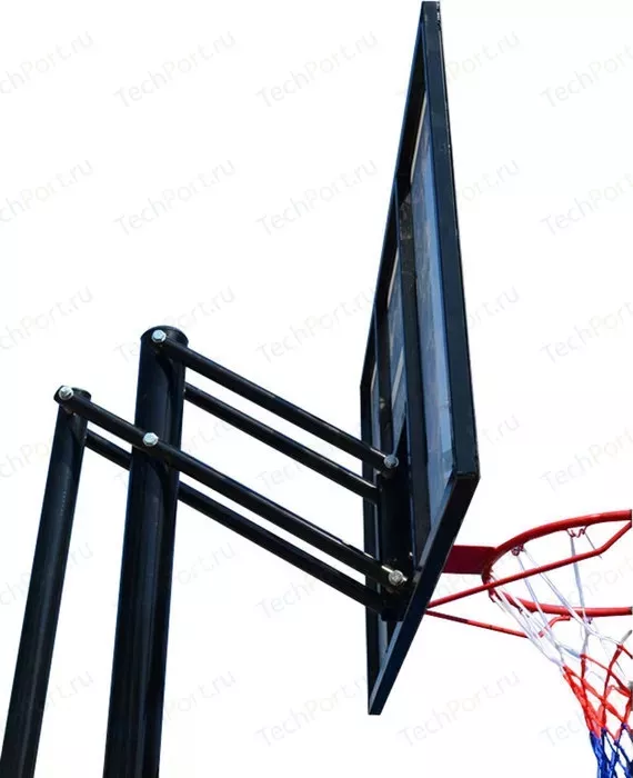 Фото №2 Баскетбольная мобильная стойка DFC STAND48P 120x80 см (поликарбонат)