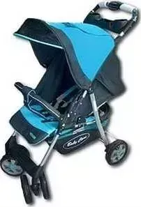 Коляска прогулочная BABY CARE Voyager (синий)
