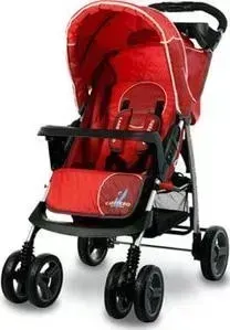 Коляска Caretero Monaco красный