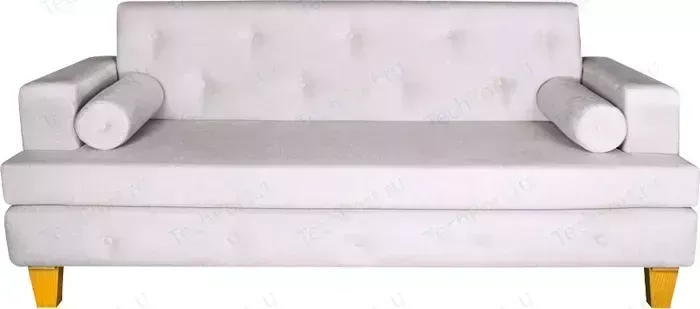 Диван ЭКОМЕБЕЛЬ Верона Dove (ножки вишня)