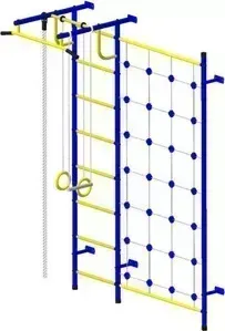 Детский спортивный комплекс ПИОНЕР С3СМ сине- жёлтый