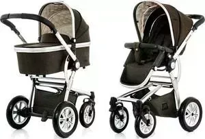 Коляска Moon 2 в 1 Tregg Brown Melange
