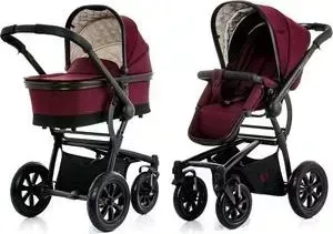 Коляска Moon 2 в 1 Tregg Bordeaux Melange