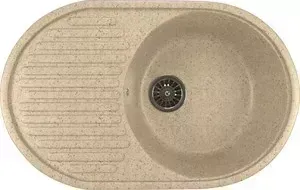 Мойка кухонная Mixline ML-GM16 45,5х72 светло-розовый 311 (4620031445302)