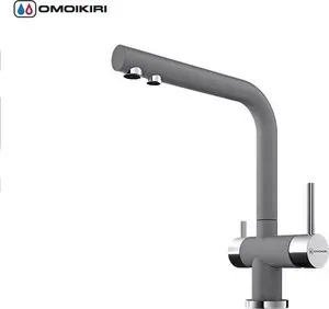 Смеситель для кухни OMOIKIRI Nagano-PL (4994064) платина