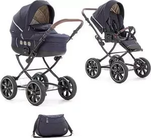 Коляска Noordi 2 в 1 Fjordi Classic Dark Saphire