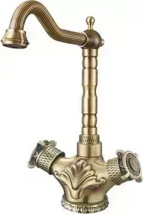 Смеситель для кухни ZorG Antic бронза (A 3005K-BR)