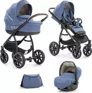 Коляска Noordi 3 в 1 Fjordi Sport Ensign Blue 854