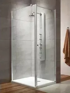 Душевой уголок Radaway EOS KDJ, 80/Rx100 (37543-01-01NR) стекло прозрачное