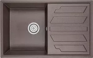 Мойка кухонная Granula 79x50 см эспрессо (GR-8002 эспрессо)