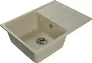 Мойка кухонная HARTE H-5068-328 680х490 мм бежевый