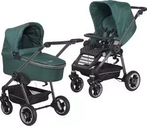 Коляска Teutonia 2 в 1 Bliss Graphite WHL3 Jade-Twinkle