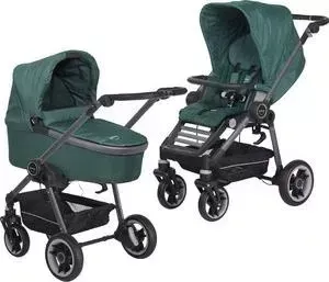 Коляска Teutonia 2 в 1 Bliss Graphite WHL3 6130 Jade