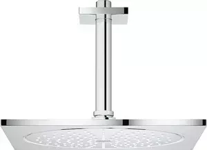 Верхний душ Grohe Rainshower F-Series 26061000 с кронштейном, хром RAINSHOWER F-SERIES с кронштейном (26061000)