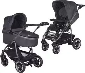 Коляска Teutonia 2 в 1 FUN 6005 Gunmetal
