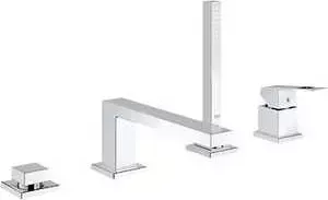 Смеситель для ванны Grohe Eurocube на 4 отверстия (19897000)
